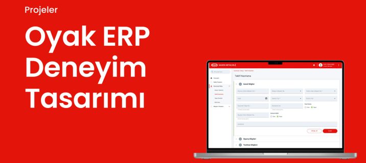 Oyak ERP Deneyim Tasarımı